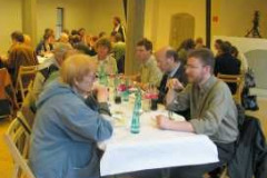 Lecker Essen auf dem Schloß
