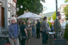 Mittagspause in Springe mit Blick auf sanfte Anhöhen