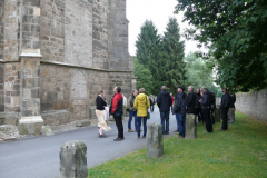Dann ging es zum Kloster Marienrode ...