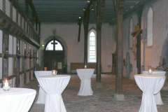 Der abendliche Empfang durch die Stadt Goslar fand im Großen Heiligen Kreuz statt