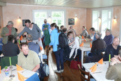 Mittagspause im Polsterberger Hubhaus