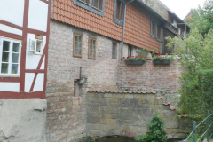 Hornburg: Abzugsgraben