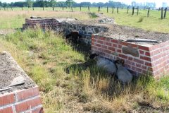auf der Burganlage in Stotel