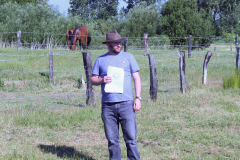 auf der Burganlage in Stotel