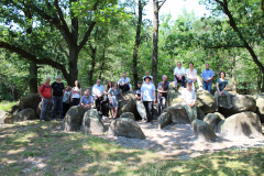 Gruppenbild am Königsgrab