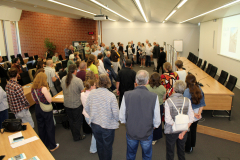 Posterpräsentation im Vortragssaal