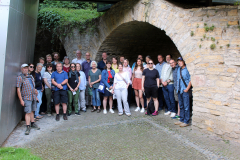 Gruppenbild unter dem Ravelin