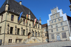 Das historische Rathaus der Stadt Osnabrück