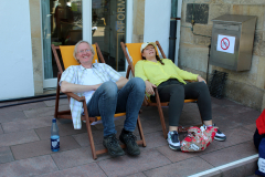 kleine Verschnaufpause während der Exkursion