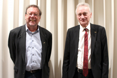 Der alte Vorstand (Rolf Bärenfänger und Michael Geschwinde)